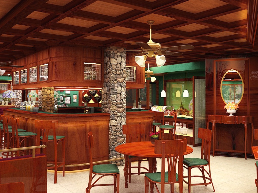 view-of-bar-divider-and-salad-bar